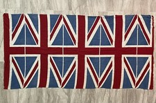Vintage Era Bôer-Primeira Guerra Mundial Reino Unido Union Jack Bandeira Grande Faixa 28”x57” comprar usado  Enviando para Brazil
