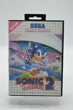 Jeu Game Sonic 2 The Hedgehog 2 console Master system PAL SEGA boite FR français comprar usado  Enviando para Brazil