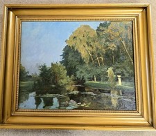 Vintage european landscape for sale  Salem