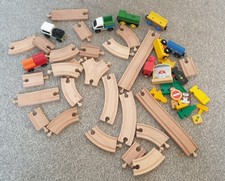 Wooden train set for sale  BRADFORD