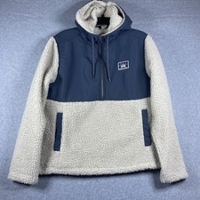 Jaqueta Hurley Masculina Pequena Meio Zíper Sherpa Anorak Moletom Pulôver Osso/Marinho comprar usado Jaqueta Hurley Masculina Pequena Meio Zíper Sherpa Anorak Moletom Pulôver Osso/Marinho comprar usado  Enviando para Brazil