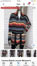 navajo cardigan for sale  TAUNTON