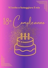 Invito digitale compleanno usato  Bari