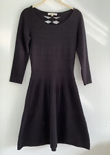 Sandro black knitted for sale  LEICESTER