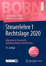 Steuerlehre rechtslage 2020 gebraucht kaufen  Berlin