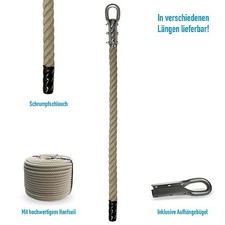 Klettertau inklusive schrumpfs gebraucht kaufen  Rheine