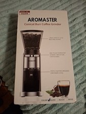 Moedor de café Aromaster cônico rebarba - CG204 - Prata - NOVO caixa aberta comprar usado  Enviando para Brazil