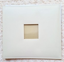Cream faux leather for sale  BILLERICAY