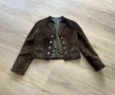 Trachten leder jacke gebraucht kaufen  Willich