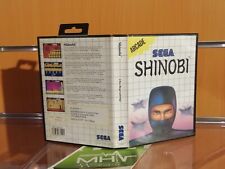SHINOBI - SEGA MASTER SYSTEM - pal- comprar usado  Enviando para Brazil