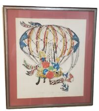 Vintage lithograph artist for sale  Brooklyn