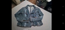 Jeansjacke kinder gebraucht kaufen  Fridolfing
