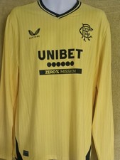 Rangers yellow goalkeeper for sale  BONNYBRIDGE