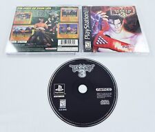 TEKKEN 3 COMPLETE 1998 Autêntico Playstation PS1 Black Label Testado comprar usado  Enviando para Brazil