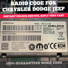 ✅UAS UAG 4C CÓDIGO DE DESBLOQUEIO DE RÁDIO✅ANTI ROUBO✅CHRYSLER JEEP RAM DODGE ✅8.4 UCONNECT✅, usado comprar usado  Enviando para Brazil