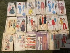 vintage sewing patterns 1970s for sale  AXMINSTER