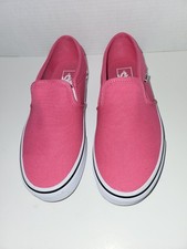 Tênis Feminino Tamanho 7.5 Vans Slip On Lona Rosa Neon Lowtop  comprar usado  Enviando para Brazil