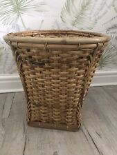 Basket planter bamboo for sale  HEREFORD