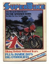 Superbike magazine october for sale  UK
