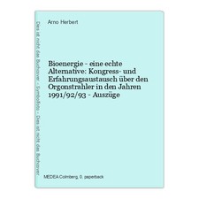 Bioenergie echte alternative gebraucht kaufen  Buttenwiesen