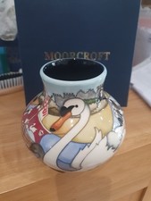 Moorcroft swan upping for sale  ROTHERHAM