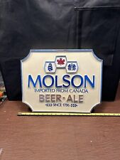 Vintage molson beer for sale  Newark