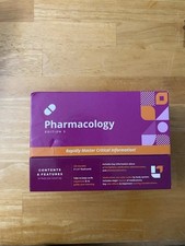 pharmacology flash cards for sale  College Station