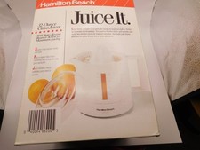 Espremedor de frutas cítricas Hamilton Beach Juice It 32 oz laranja toranja novo na caixa comprar usado  Enviando para Brazil