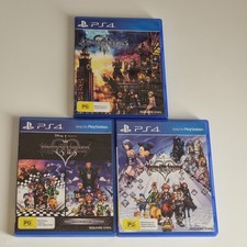Kingdom Hearts PS4 Trilogy Bundle pacote com 3, KH 1.5+2.5, KH 2.8, KH3 PlayStation, usado comprar usado  Enviando para Brazil