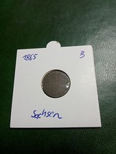 Sachsen pfennig 1865 gebraucht kaufen  Großröhrsdorf