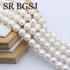 Natural 10-11mm 3A Forma de Ovo Rosa Água Doce Pérola Joia Faça Você Mesmo Contas Strand 15" comprar usado  Enviando para Brazil