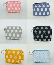 Usado, Bolsa carteira bolsa moeda tecido com zíper padrão coelho coelho 6 cores comprar usado Usado, Bolsa carteira bolsa moeda tecido com zíper padrão coelho coelho 6 cores comprar usado  Enviando para Brazil