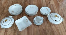 Essservice tafelservice weissw gebraucht kaufen  Heidesee