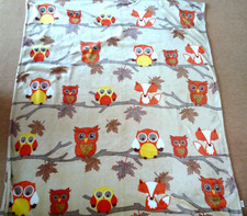 Couchdecke kuscheldecke eulen gebraucht kaufen  Weida