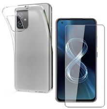 Usado, Per ASUS ZENFONE 8 ZS590KS COVER TPU TRASPARENTE + PELLICOLA IN VETRO TEMPERATO comprar usado  Enviando para Brazil