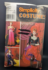 Lata Moulin Rouge Simplicity Costumes 0662 tamanho H (6 - 12), usado comprar usado  Enviando para Brazil