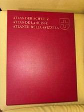 Atlas der Schweiz - 1. Auflage - Eduard Imhof - komplett - guter Zustand, używany na sprzedaż  Wysyłka do Poland