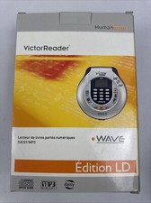 Leitor digital de livros falantes HumanWare Victor Wave LD Daisey MP3, usado comprar usado  Enviando para Brazil