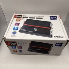Amplificador digital MOSFET 2 canais XPR82D novo caixa aberta, usado comprar usado  Enviando para Brazil