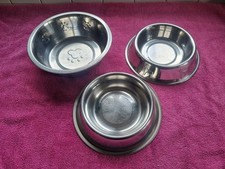 Dog bowl stainless for sale Dog bowl stainless for sale  HINCKLEY