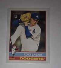 Roki sasaki topps gebraucht kaufen  Strausberg