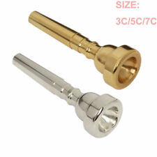 Silber/Gold beschichtetes 3C 5C 7C Trompetenmundstück für Professional Bach, usado comprar usado  Enviando para Brazil