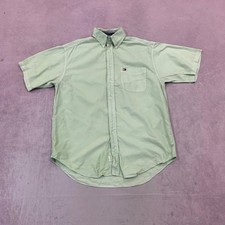 Camisa masculina manga curta Tommy Hilfiger com bolso no peito M, usado comprar usado  Enviando para Brazil