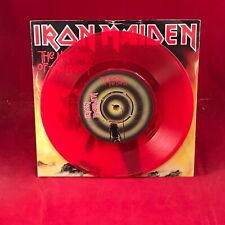 Usado, IRON MAIDEN The Number Of The Beast 1982 UK Red Vinyl 7" single original 45 comprar usado  Enviando para Brazil