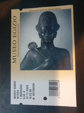 Biglietto museo egizio usato  Candelo