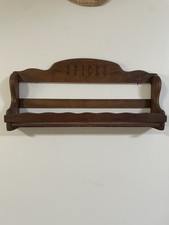 ANTIGO RACK DE ESPECIARIAS DE MADEIRA COTTAGECORE. Pendurado na parede ou bancada. , usado comprar usado  Enviando para Brazil
