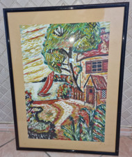 Quadro dipinto tempera usato  Misterbianco