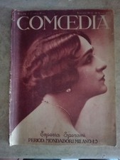 Comoedia agosto 1927 usato  Pozzuoli