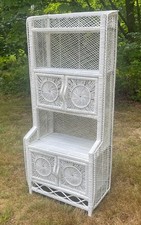 Tall white wicker for sale  Barnstable