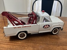 Caminhão destruidor vintage 1968-72 Tonka AA aço prensado Dodge 24 horas caminhão de serviço comprar usado  Enviando para Brazil